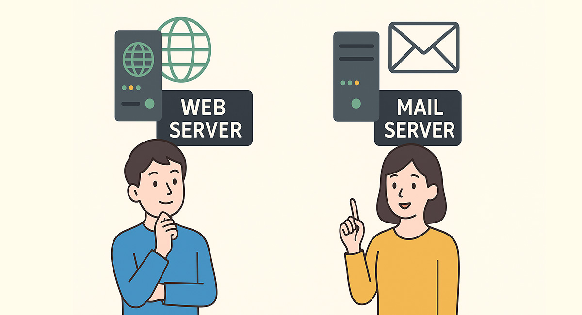 Webサーバーとメールサーバーの違いとは？運用・セキュリティを理解しよう