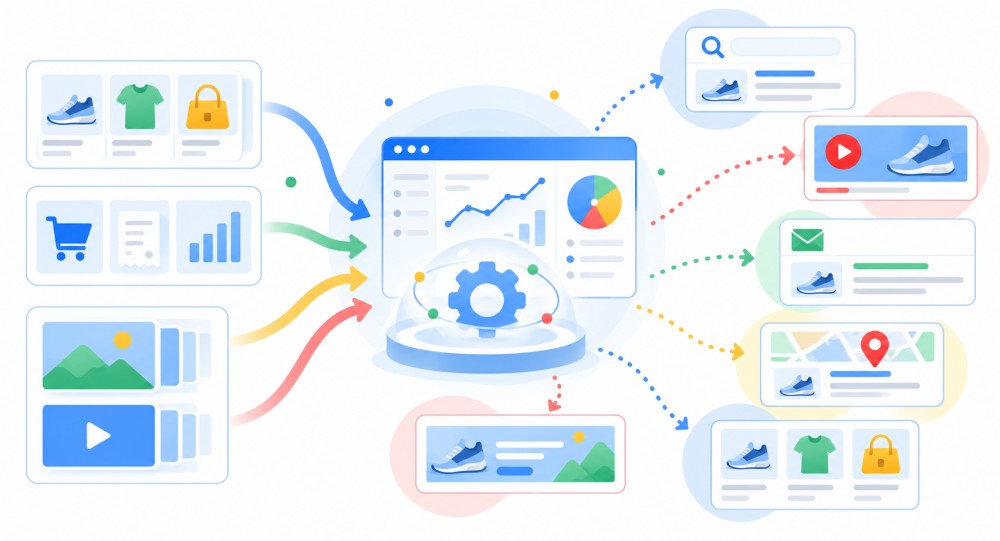 Google広告のP-MAXがECの商品広告を配信する仕組み